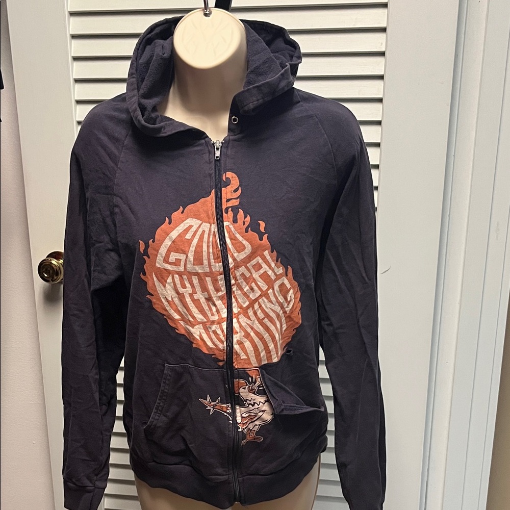 Used original Good Mythical Morning zip up hoodie.